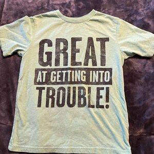 Place Light Green Graphic Tee